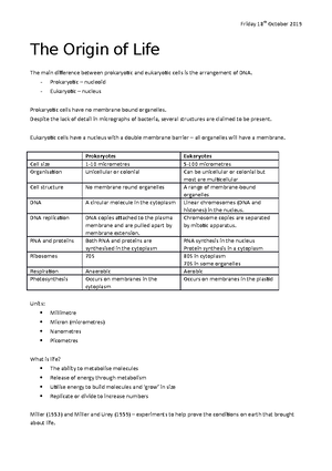 Lecture 7 Notes (Mitochondria and the Cytoskeleton) - Cell Biology and ...