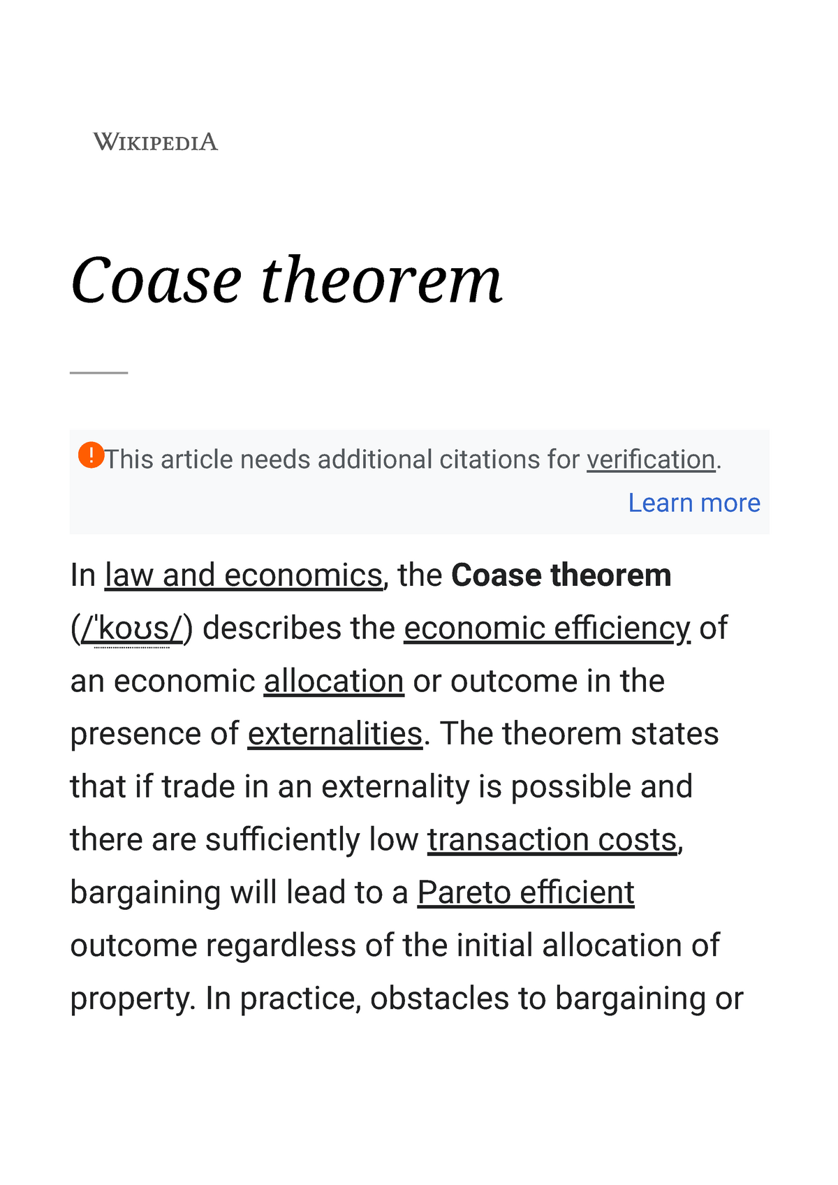 Coase Theorem: What It Means in Economics and Law, With Examples