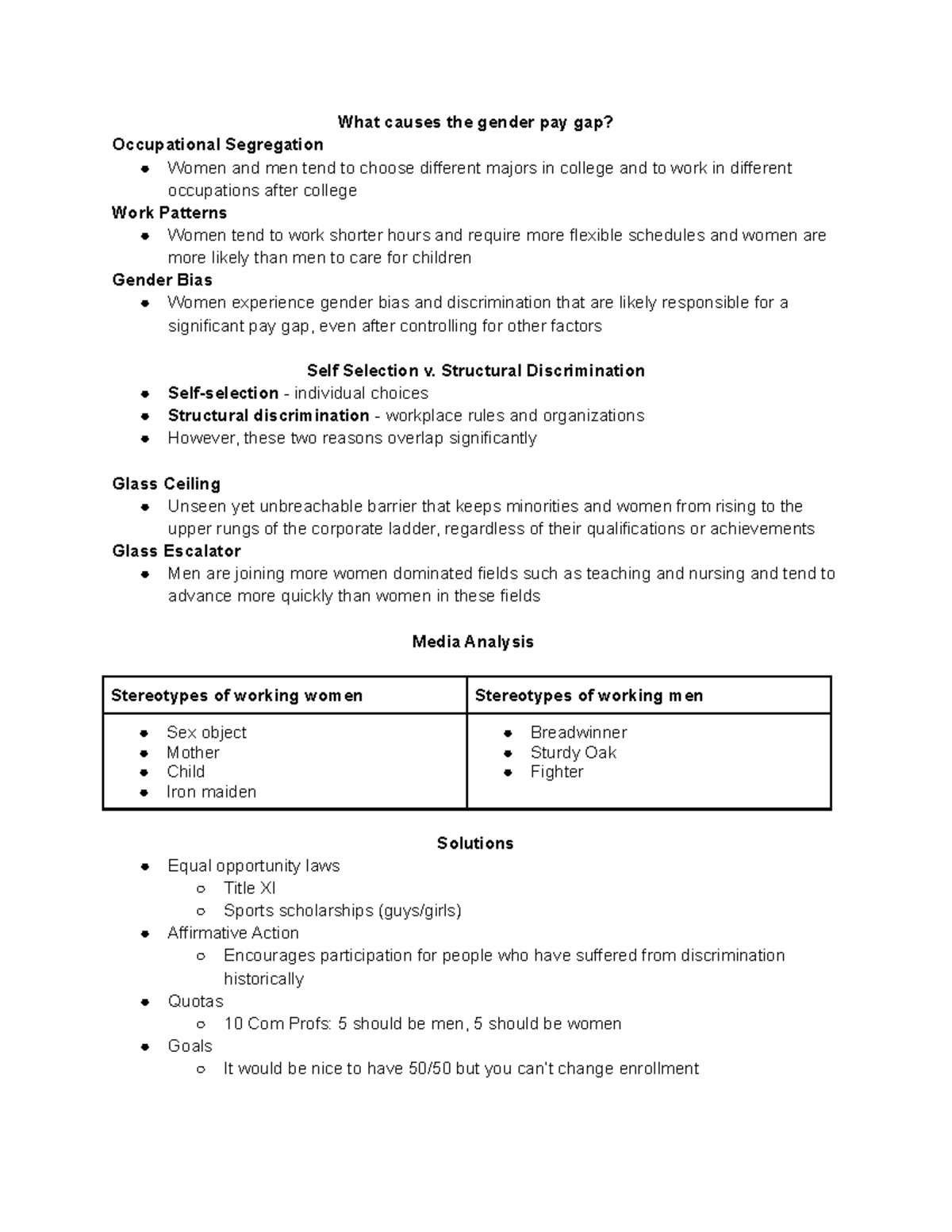 Gender Comm Lecture Notes Wgs 362 Cmu Studocu