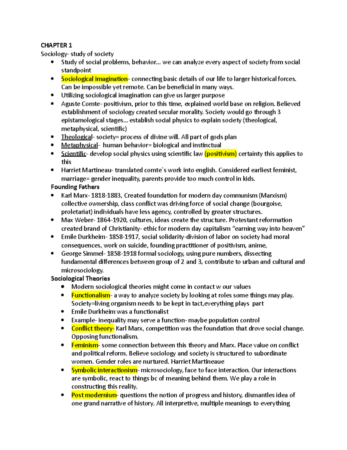 Soc Chapter 1 And 2 - Lecture Notes Lecture 1 And 2 - CHAPTER 1 ...