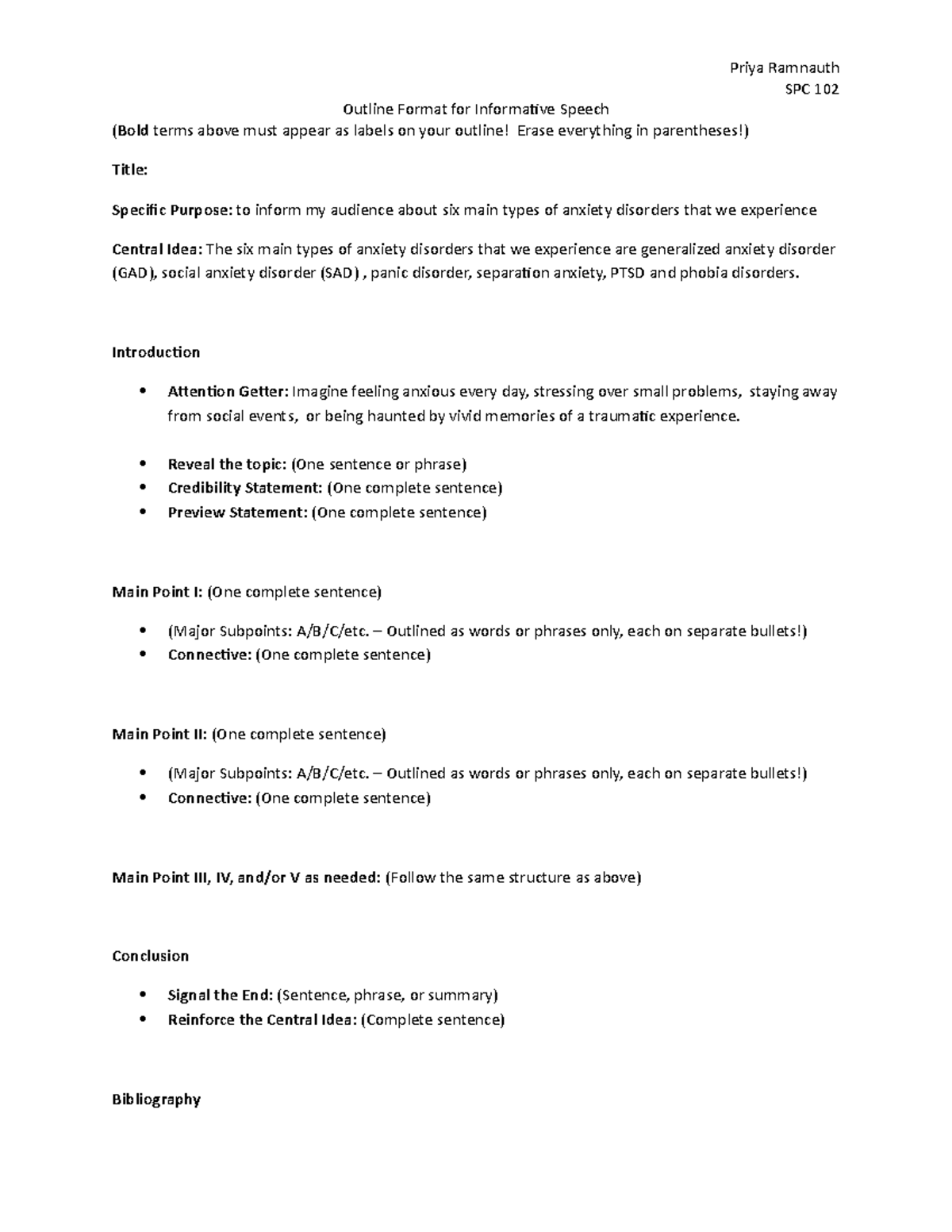 Outline+Format+-+Informative+23 - Priya Ramnauth SPC 102 Outline Format ...
