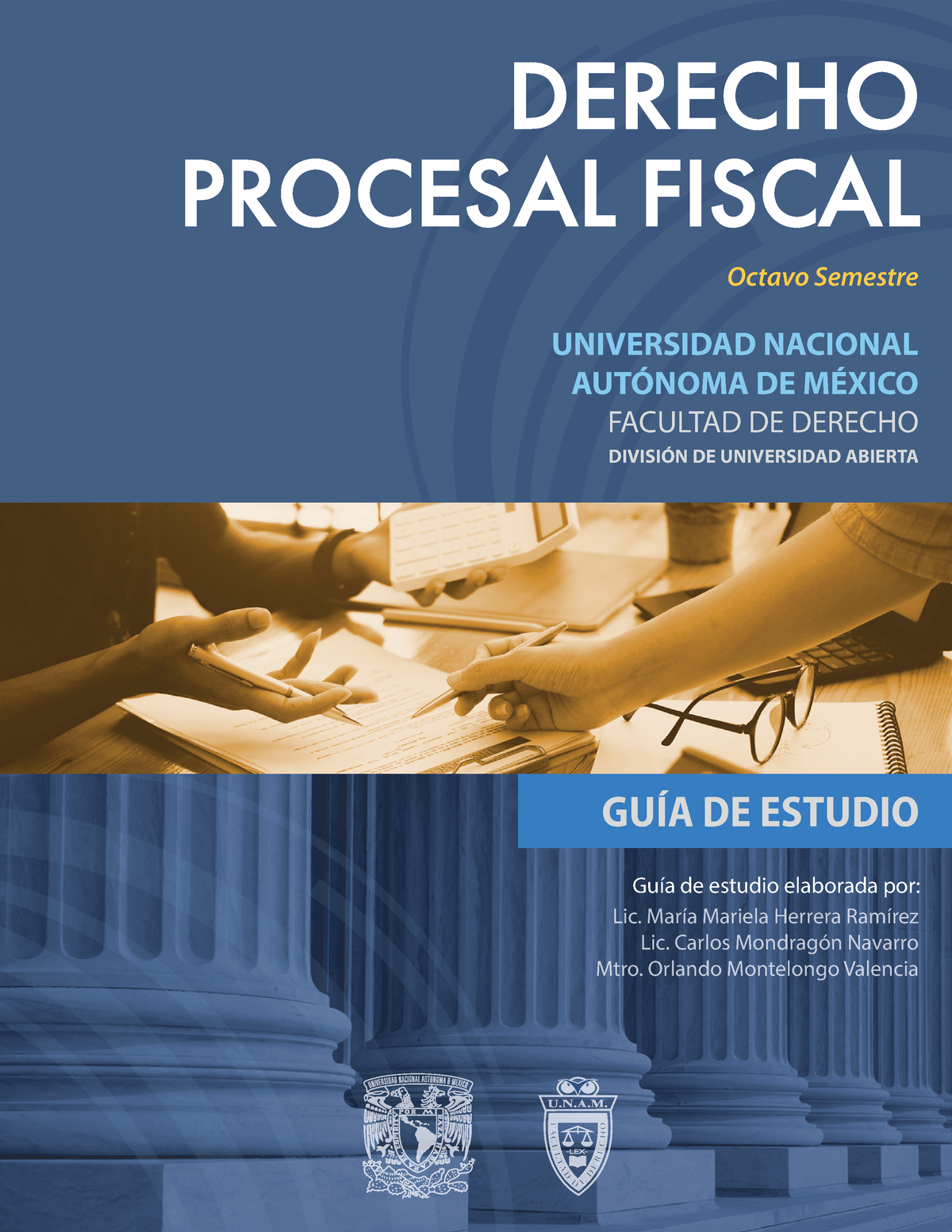 Guia Derecho Procesal Fiscal Universidad Nacional AutÓnoma De MÉxico