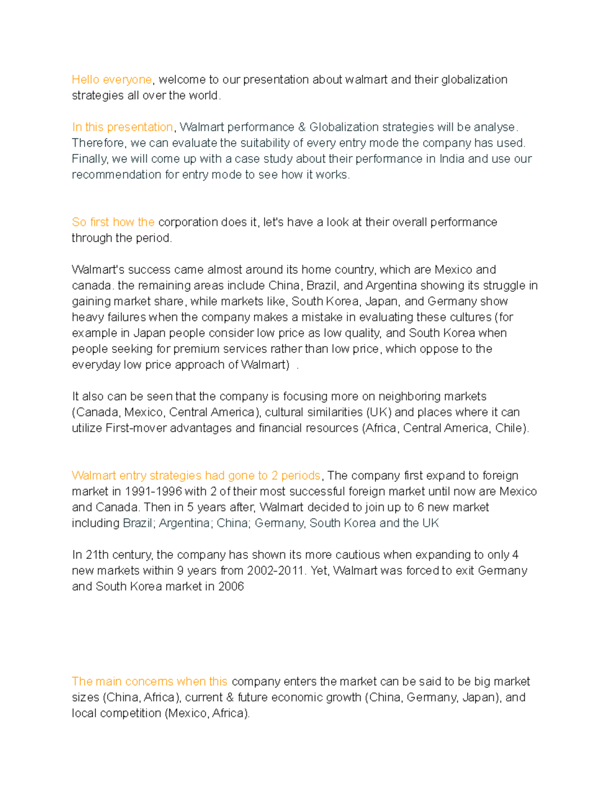 Presentation-script-Final - Hello everyone, welcome to our presentation ...