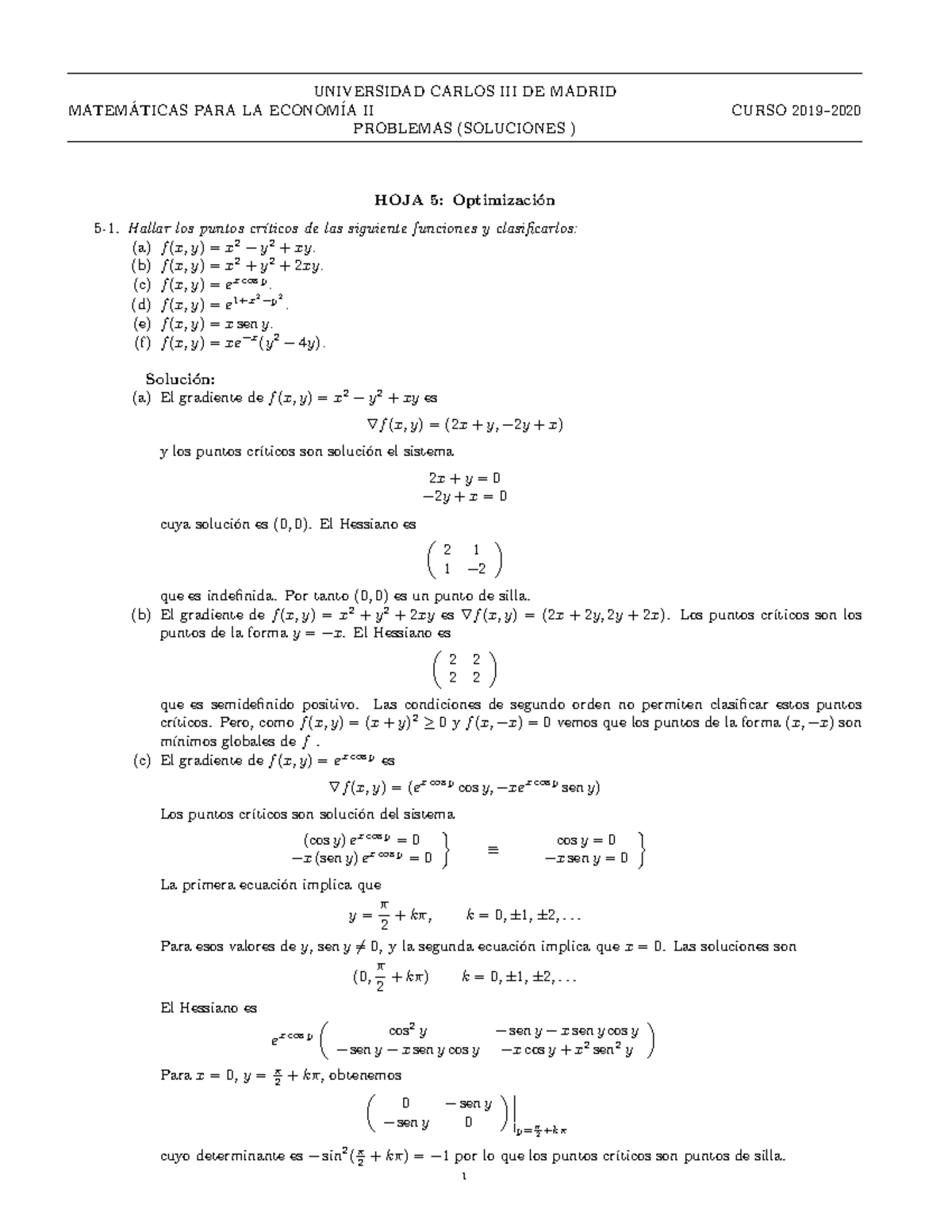 Soluciones Ejercicios Tema 3 - UNIVERSIDAD CARLOS III DE MADRID ...