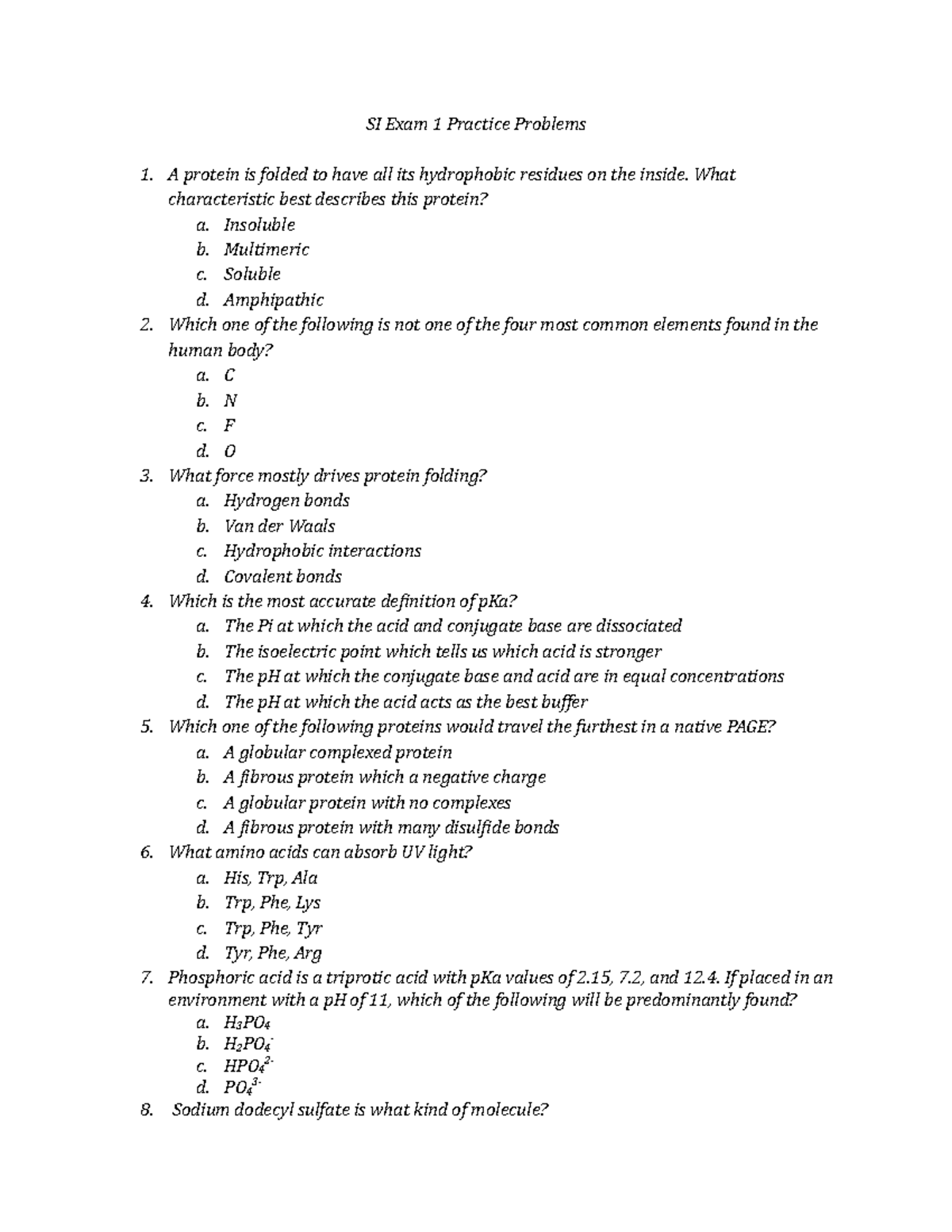 si-exam-1-practice-problems-si-exam-1-practice-problems-a-protein-is