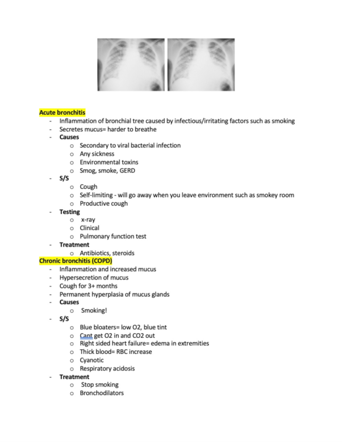 Pathophysiology Study Guide For Exam 2 Part 12 - BIO-322 - Studocu