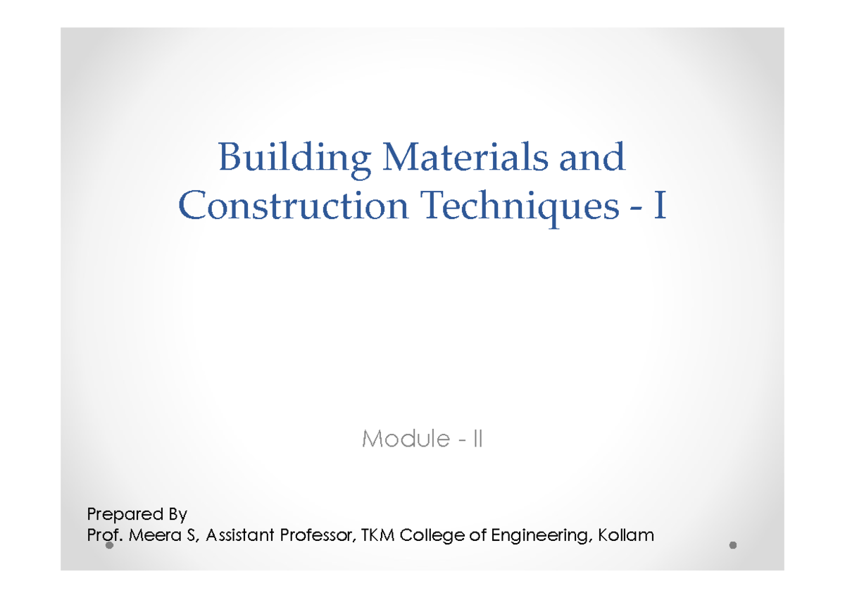 MOD2CLAY manufacture, use, properties of clay Building Materials and Construction