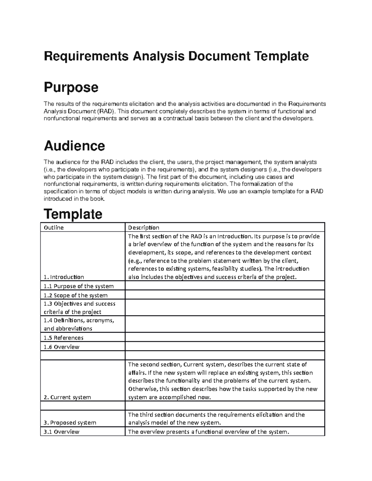 How To Write An Analysis Document