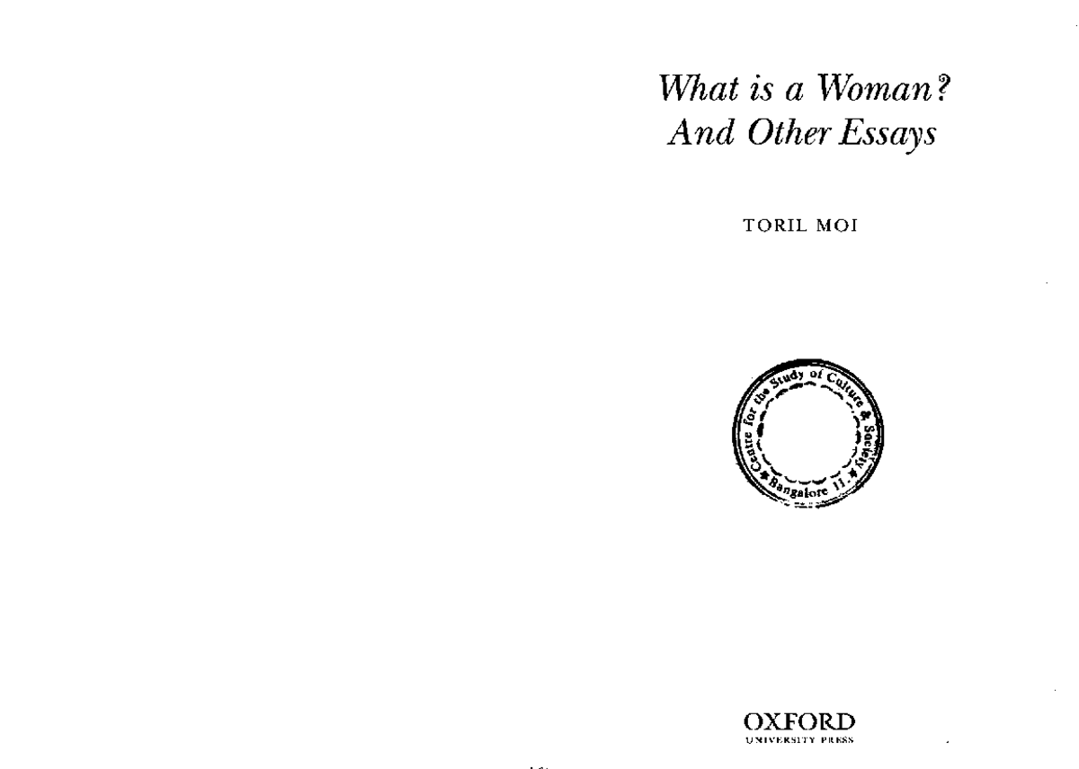 what does essayed a woman mean