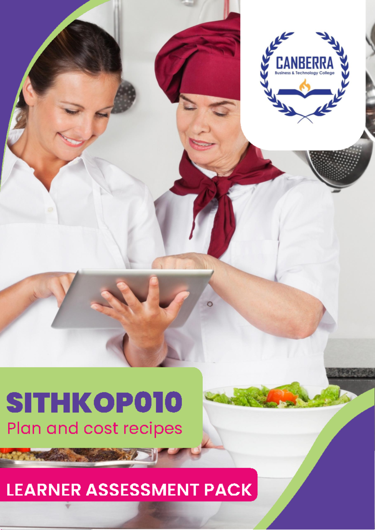 Sithkop 010-Learner Workbook - SITHKOP Plan And Cost Recipes LEARNER ...