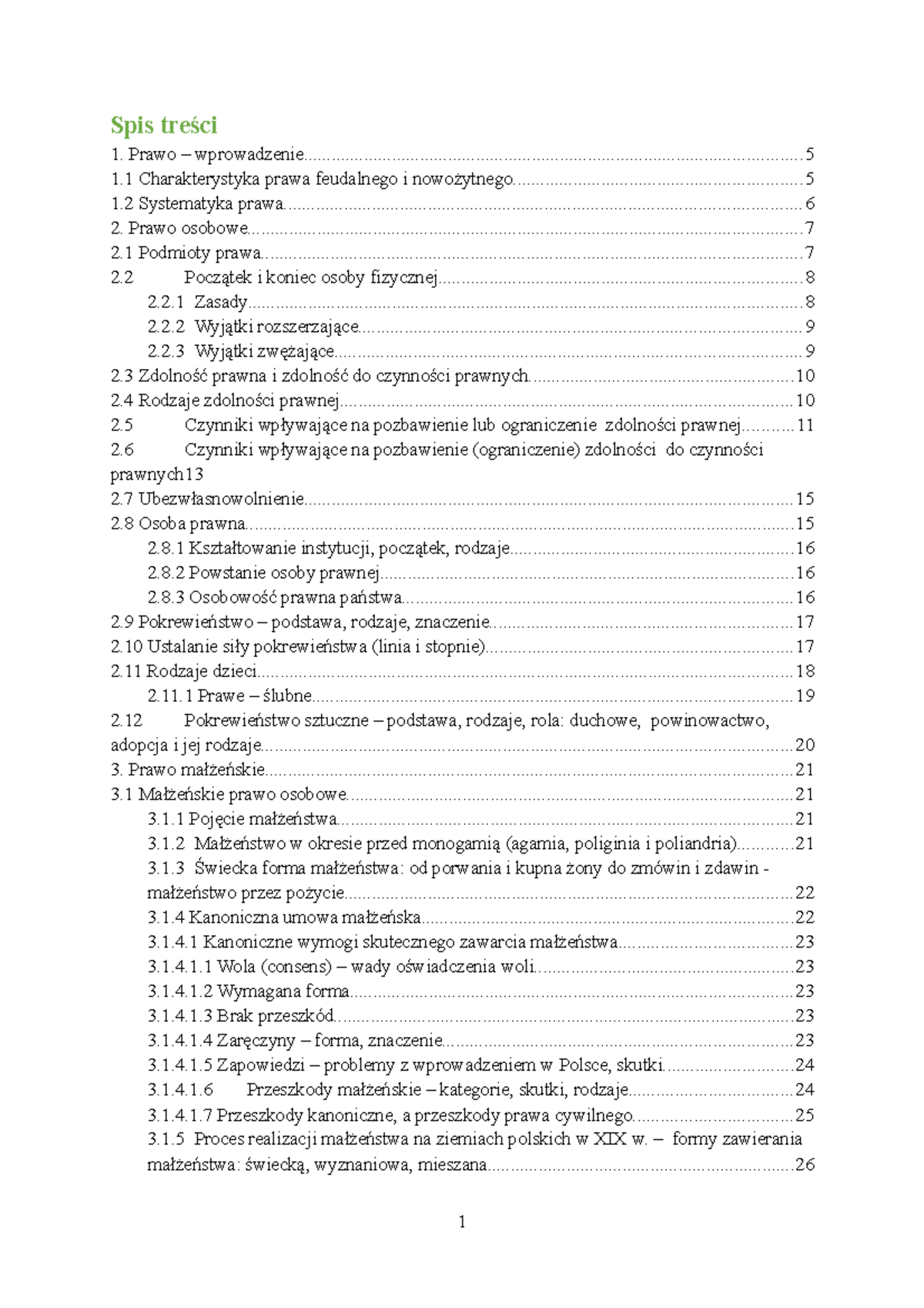 Europejskie Prawo Pracy Florek Spis Treści www.studocu.com