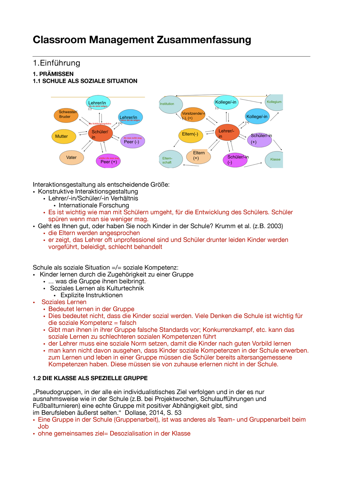 Classroom Management Zusammenfassung Ude Studocu