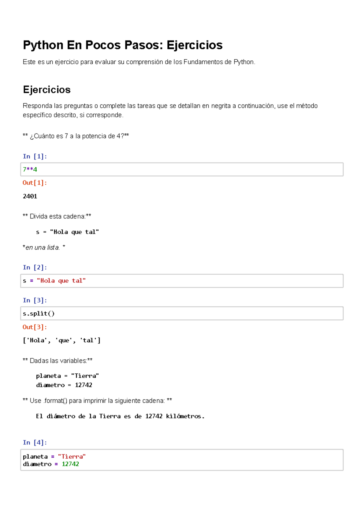 02Python En Pocos Pasos Ejercicios - Jupyter Notebook - Python En Pocos ...