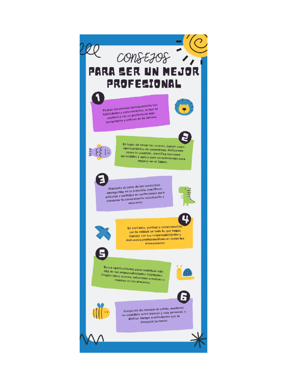 Consejos Profesionales - we CONSEJOS PARA SER UN MEJOR PROFESIONAL ...