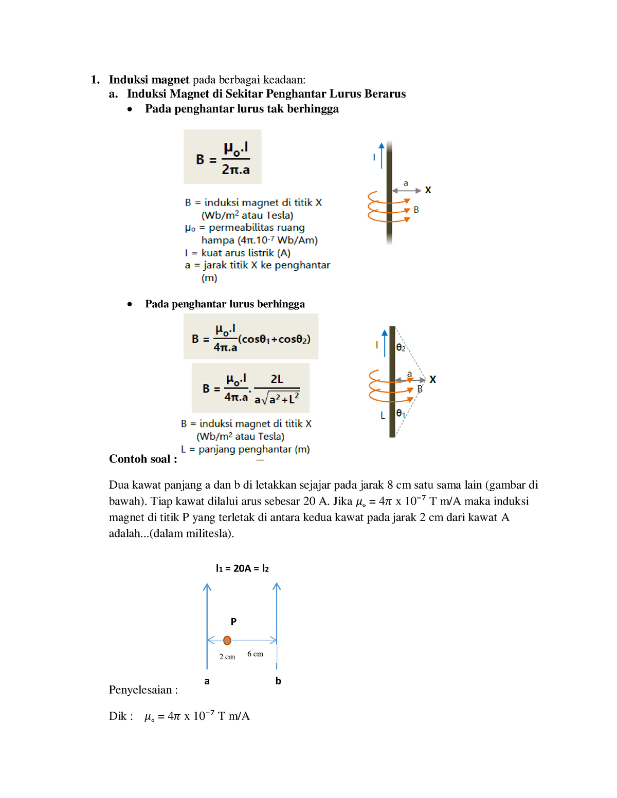 Soal Dan Materi Induksi Magnet - Induksi Magnet Pada Berbagai Keadaan ...