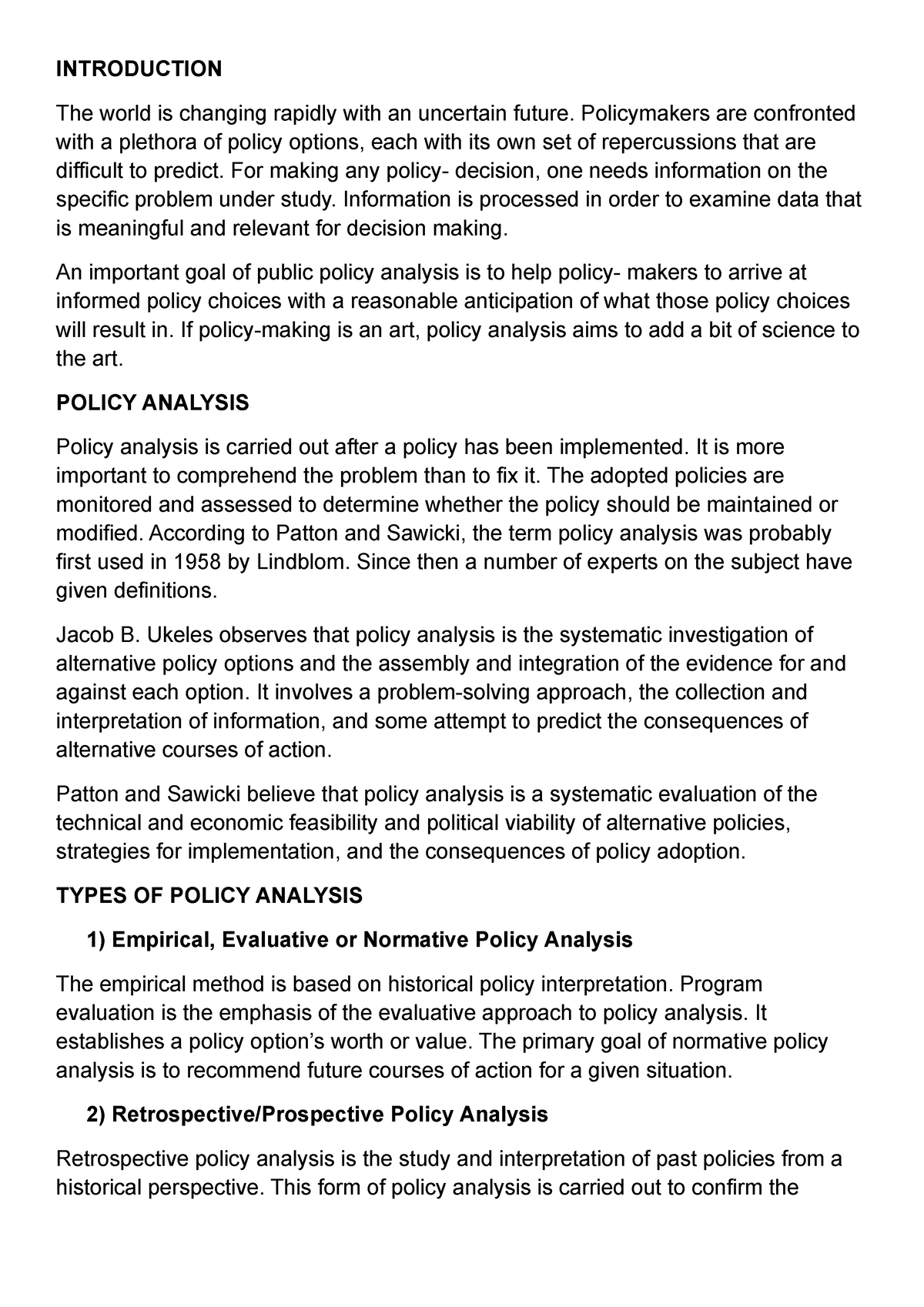 policy-analysis-introduction-the-world-is-changing-rapidly-with-an