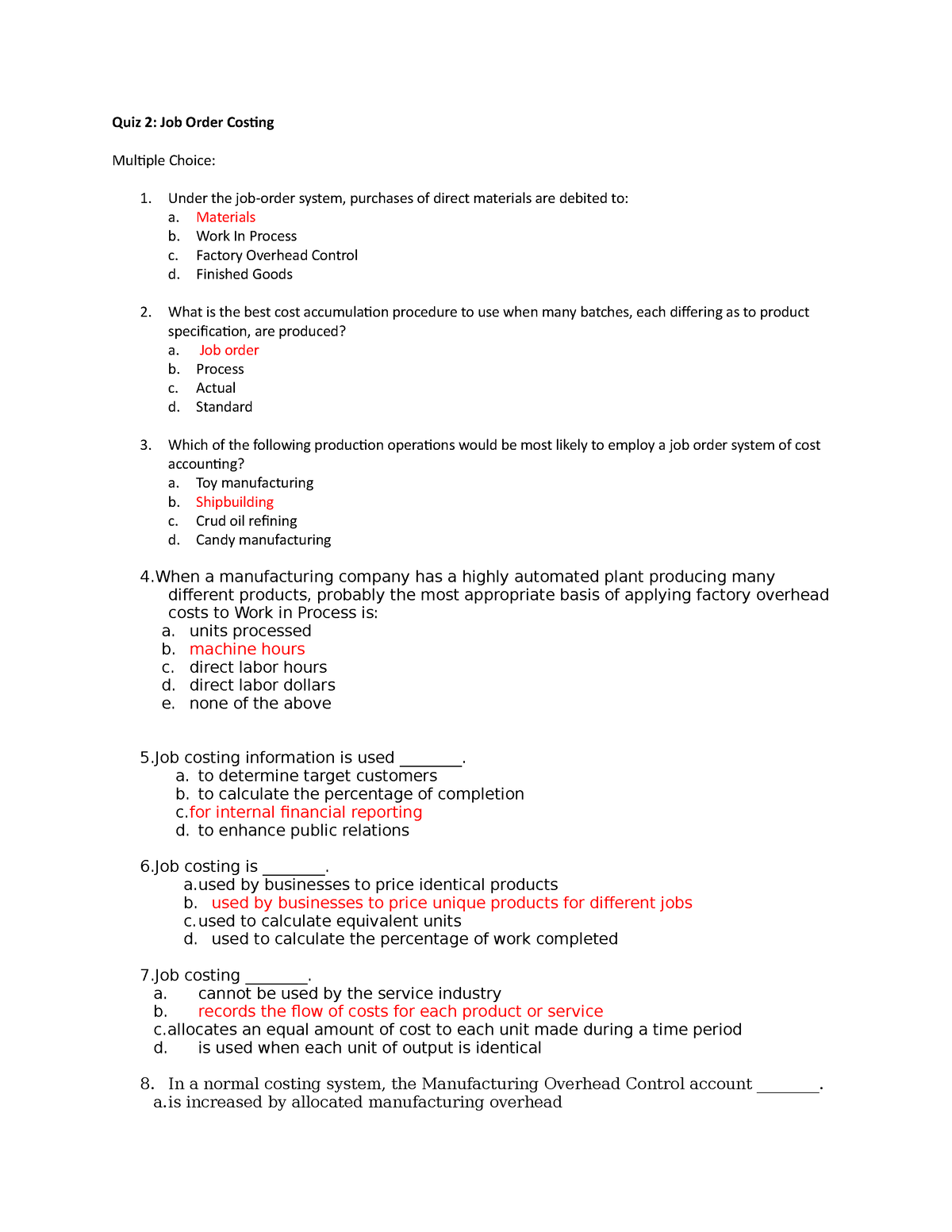 quiz-2-job-order-costing-quiz-2-job-order-costing-multiple-choice