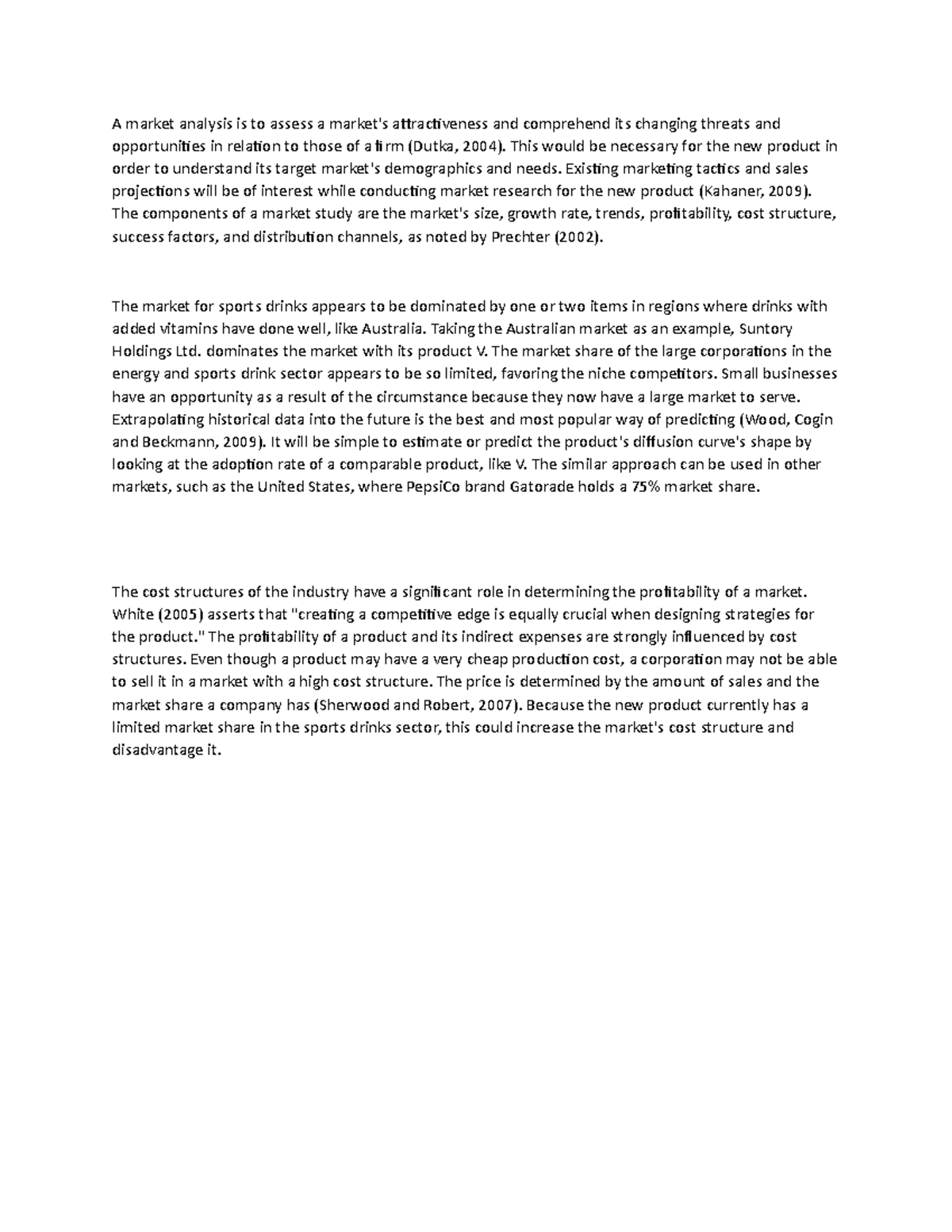 10 Business Law A Market Analysis Is To Assess A Market s