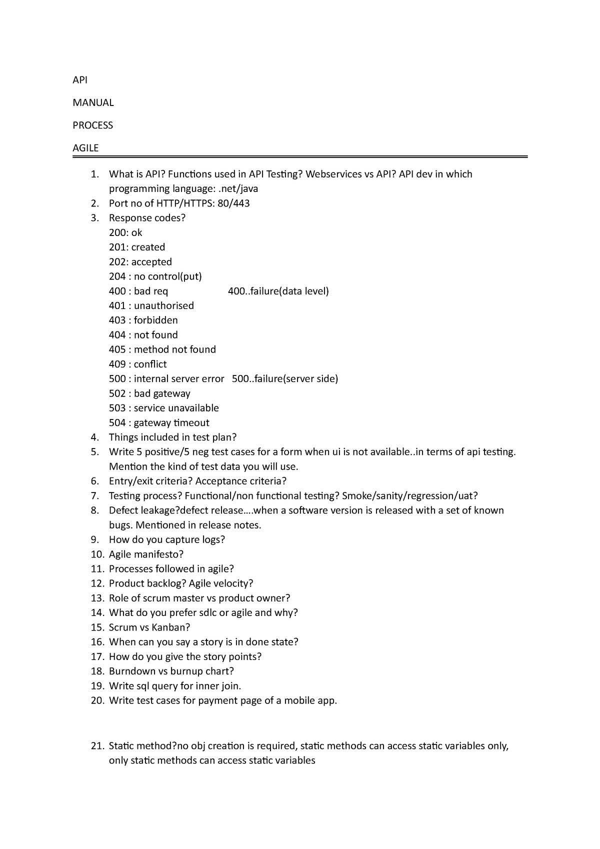 interview-questions-niii-api-manual-process-agile-what-is-api