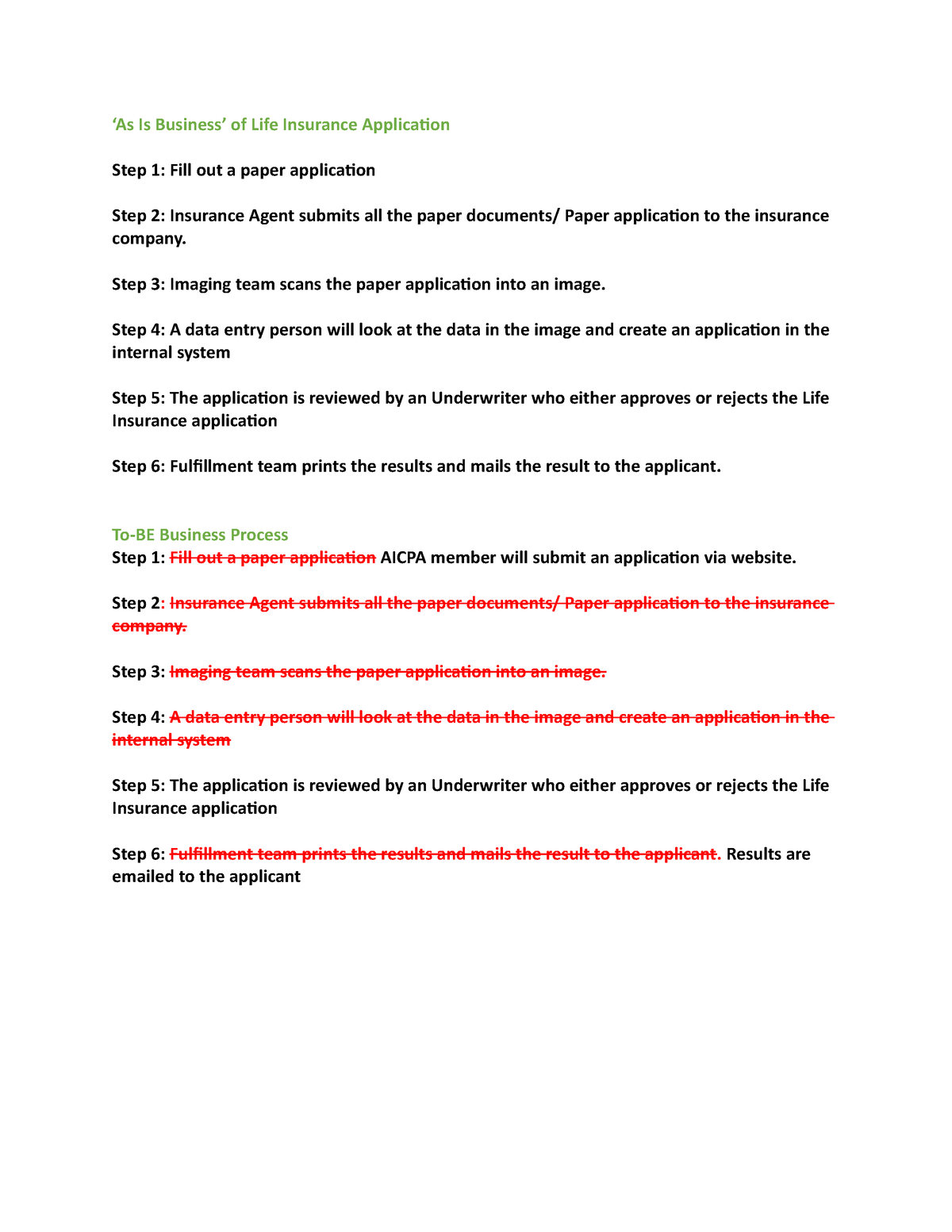 short case study on life insurance