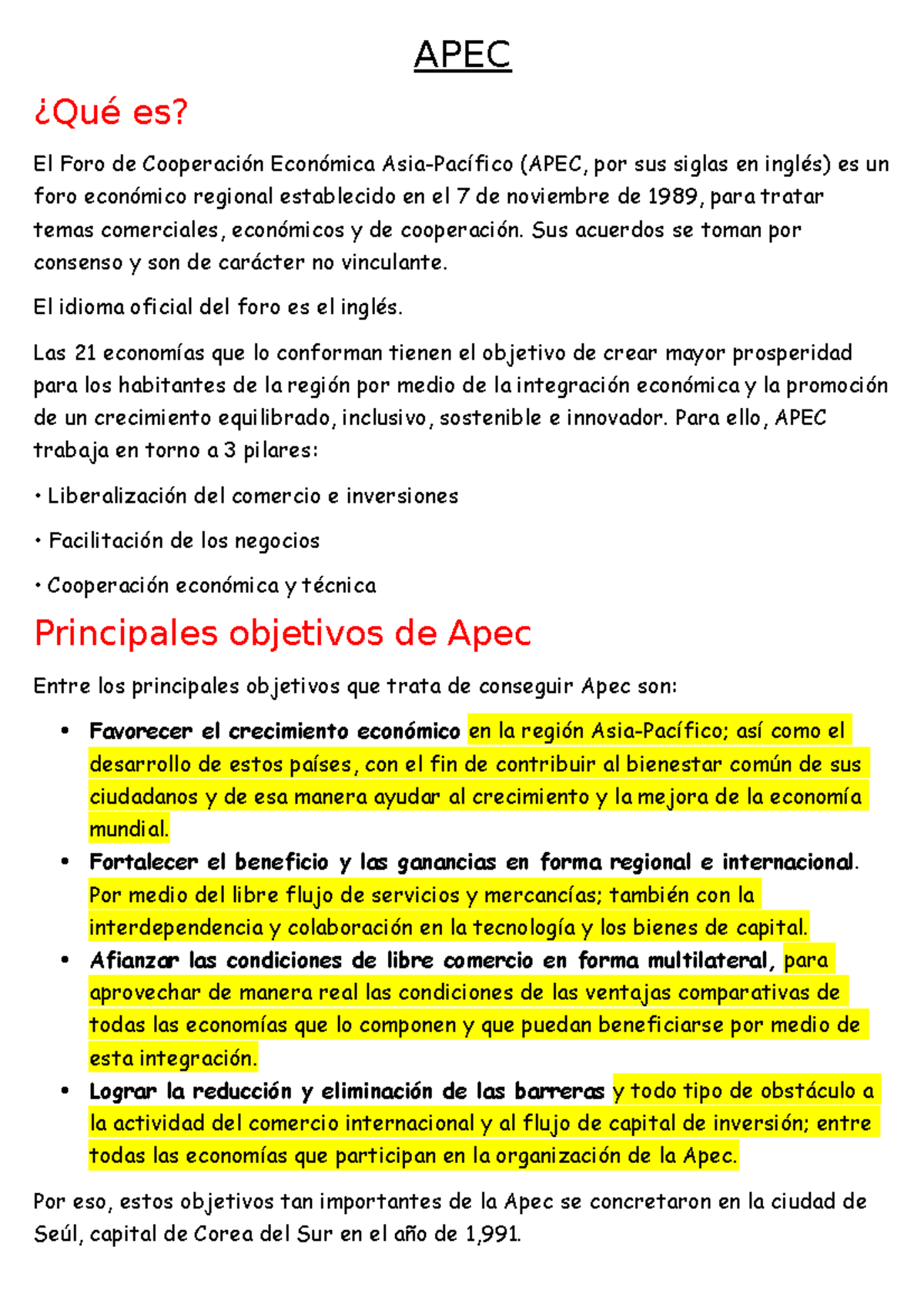 APEC - APEC - APEC ¿Qué es? El Foro de Cooperación Económica Asia ...