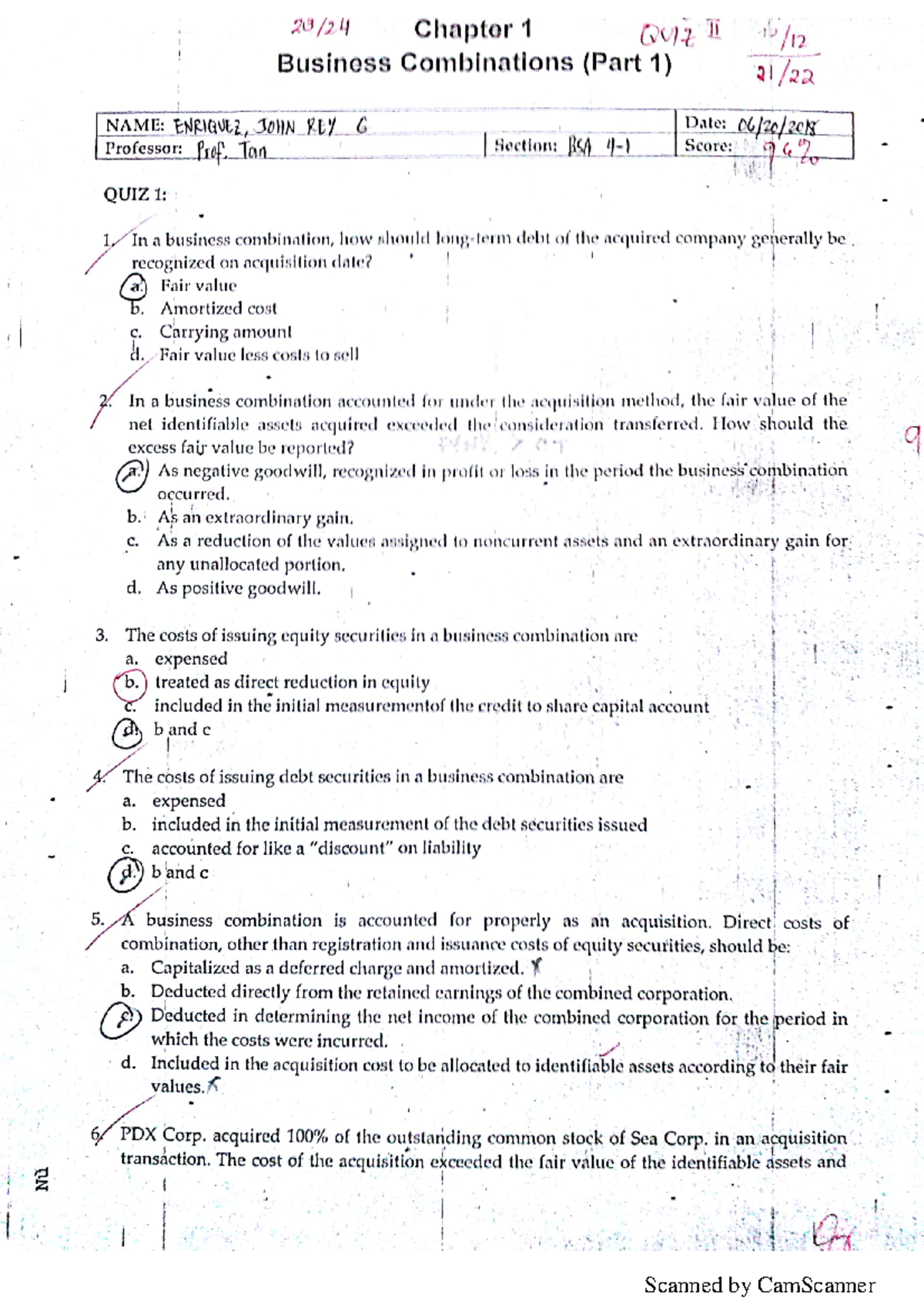 AFAR II Q1 - Bachelor of Science in Accountancy - Scanned by CamScanner ...