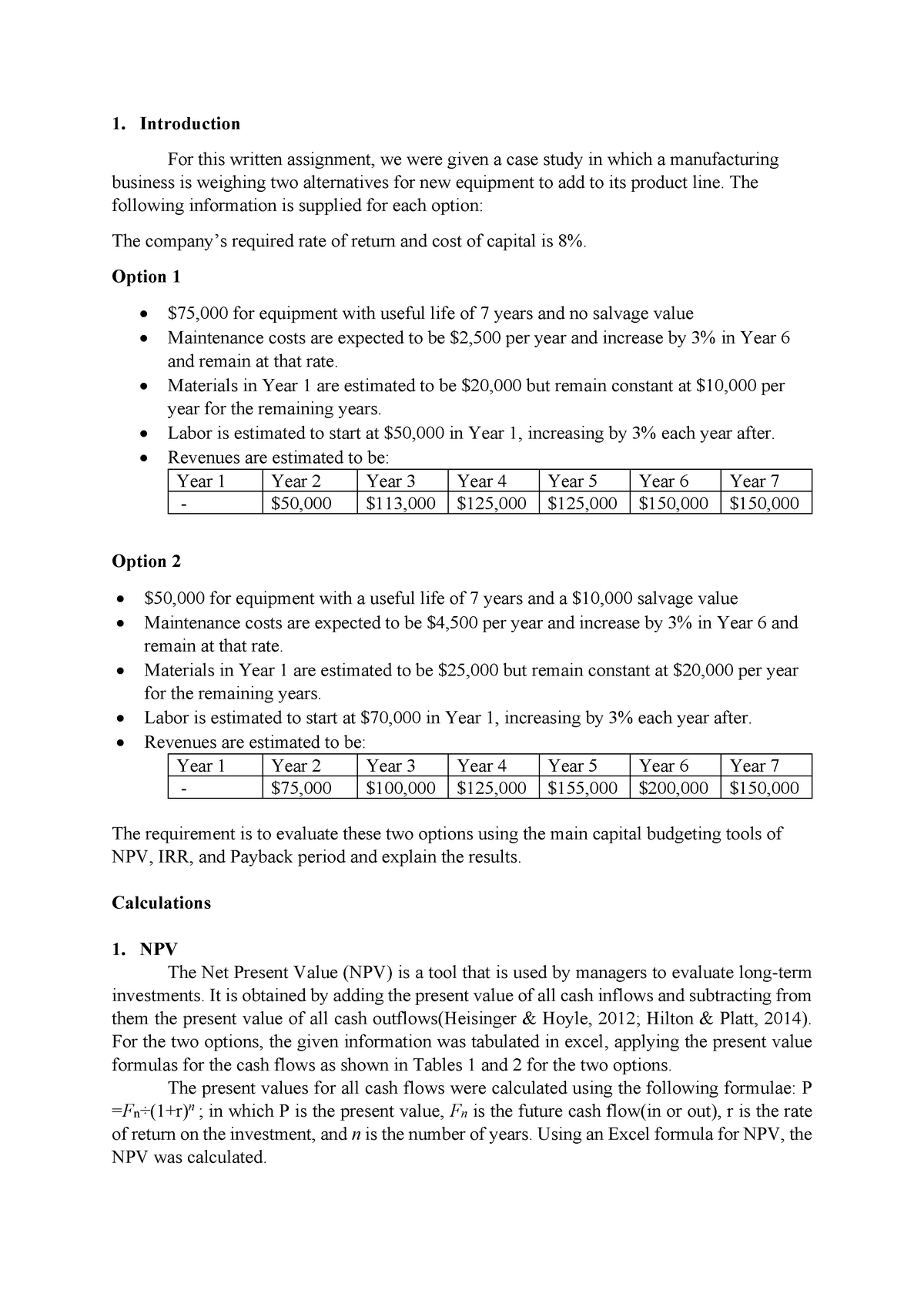 BUS 5110 Written Assignment - Unit #6 - BUS 5110 - UoPeople - Studocu