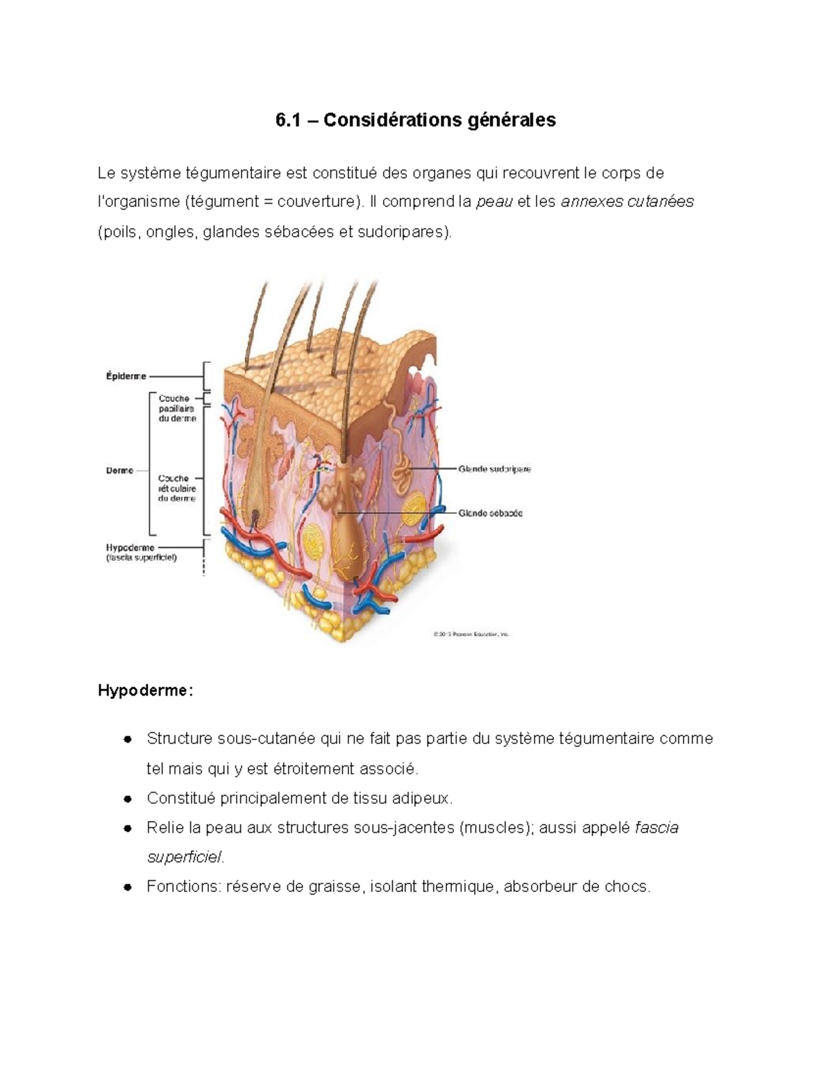 Lecture notes lecture 6.1-6.4 - 6 – Considérations générales Le système ...