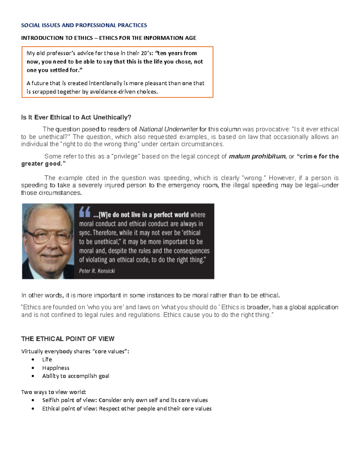 SIPP Midterm Reviewer - SOCIAL ISSUES AND PROFESSIONAL PRACTICES ...