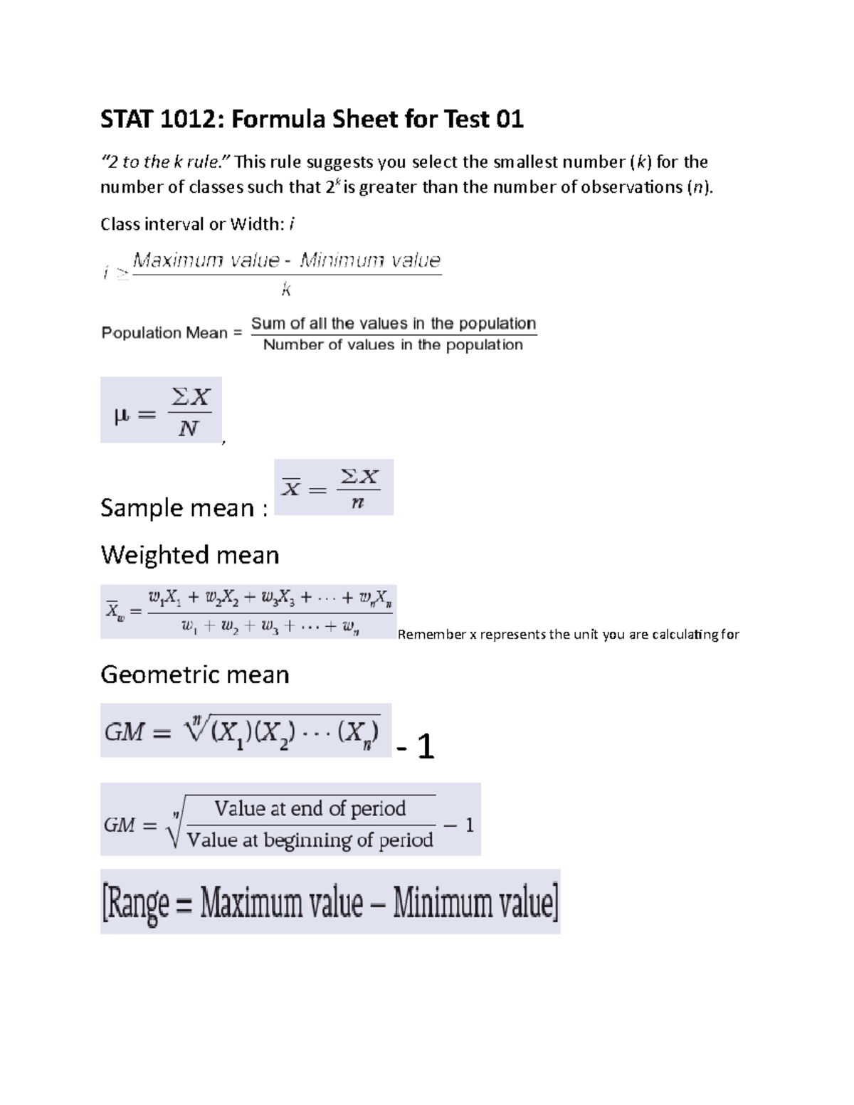 stat-1012-test-1-formula-sheet-stat-1012-formula-sheet-for-test-01