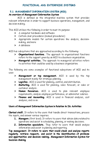 Chapter 1 management science - Chapter 1: Introduction to Management ...