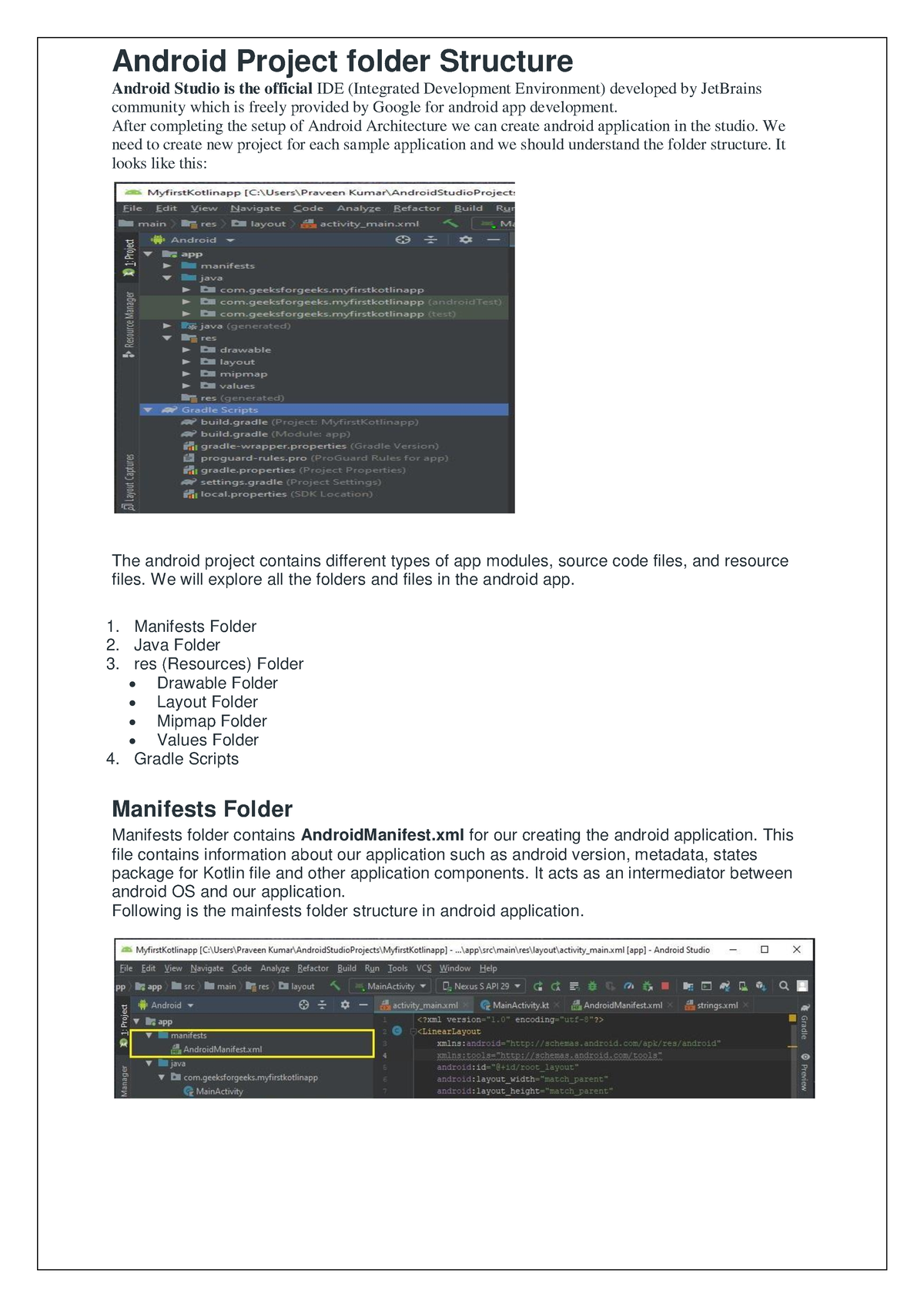 Android Project Folder Structure 2 - Android Project Folder Structure ...