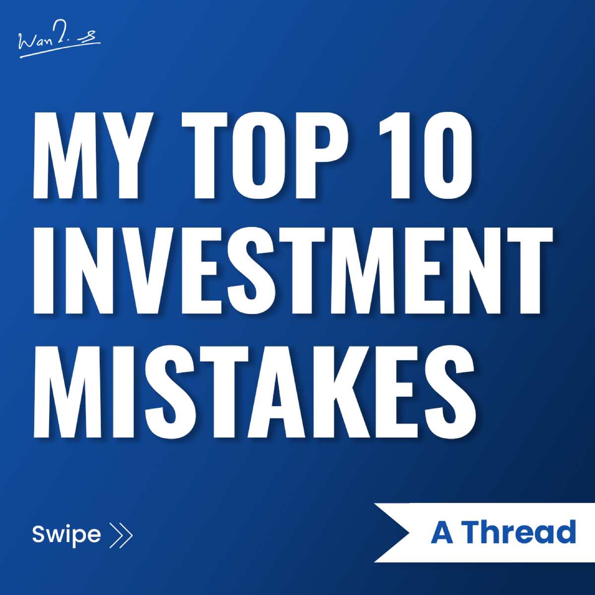 My Top 10 Investment Mistakes - Tried To Time The Market. When The ...