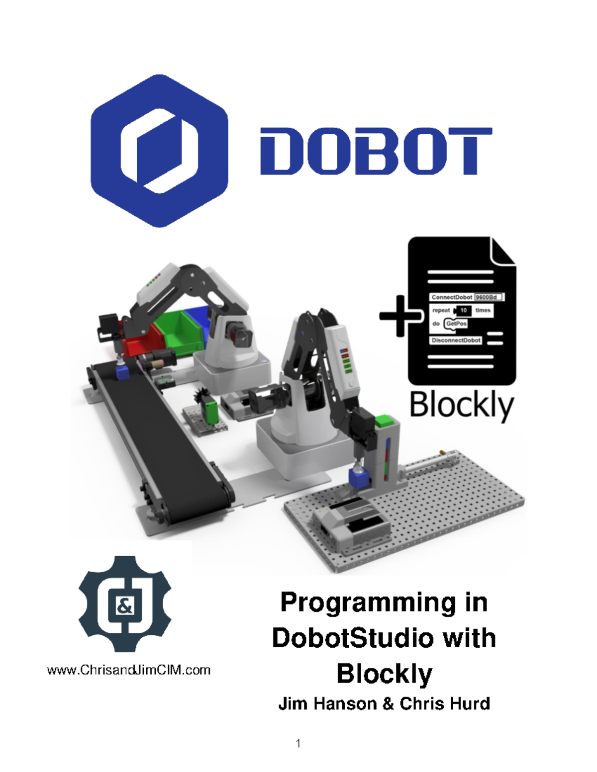 Dobot-Blockly-Workbook - Programming in DobotStudio with Blockly Jim ...