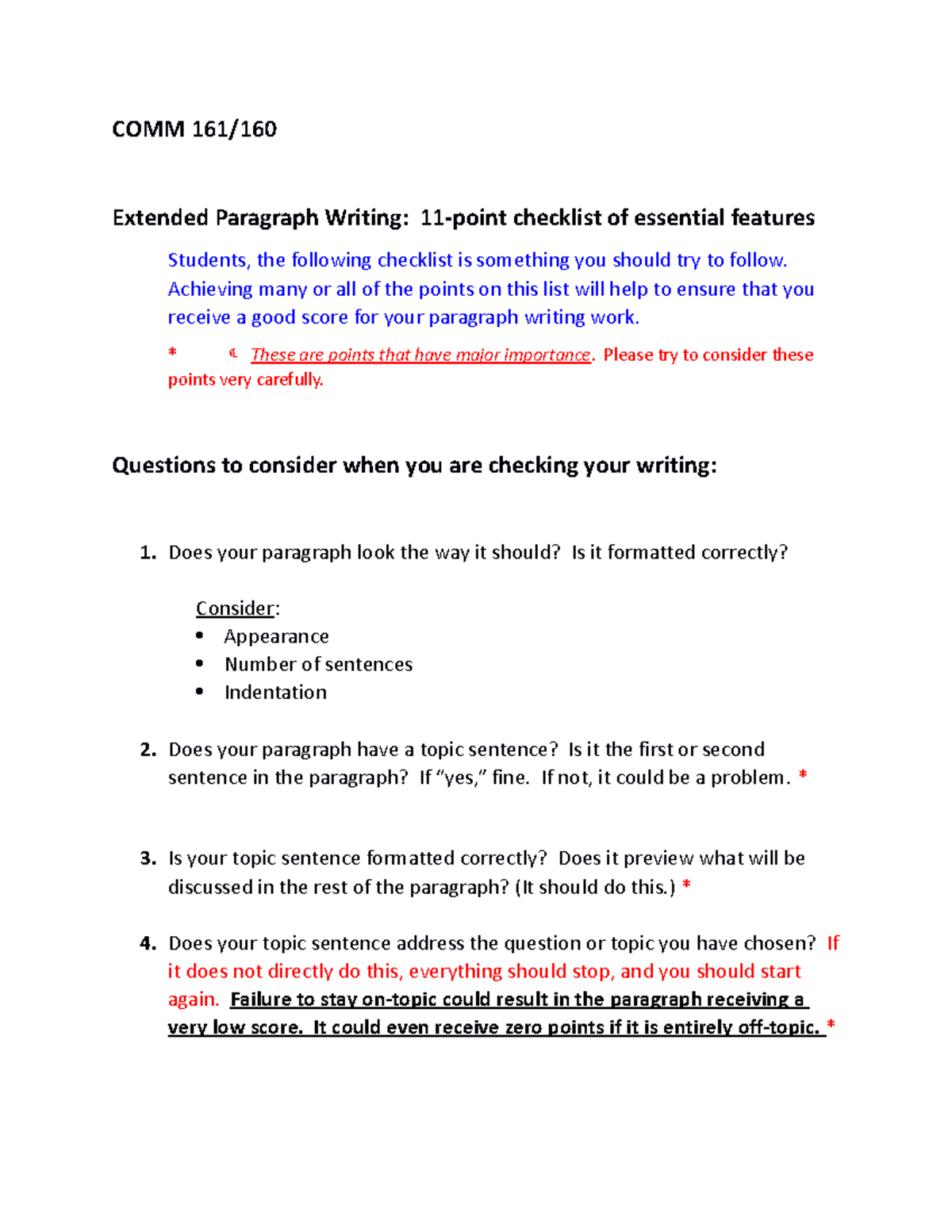 comm-161-160-extended-paragraph-writing-checklist-comm-161-extended