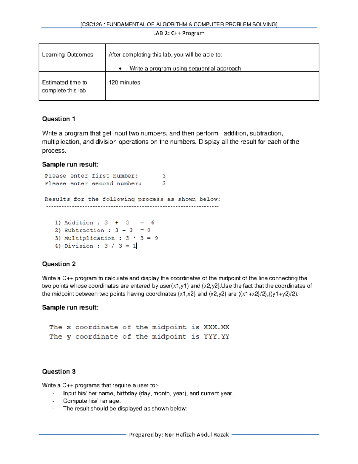 fundamental of computer problem solving uitm