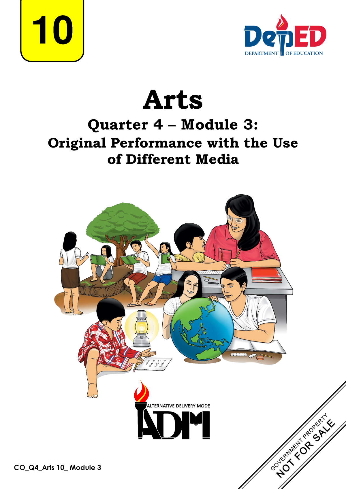 Arts 10 Q4 Module 3 Original-Performance-with-the-Use-of-Different ...