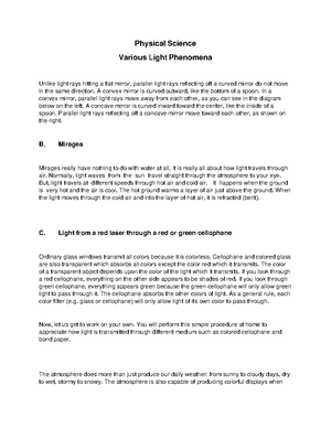 Physical Science Module 1 Grade 11 quarter 4 - Physical Science Quarter ...