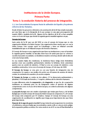 TEMA 5. EL Consejo DE LA Unión Europea - Copia - TEMA 5.- EL CONSEJO DE ...