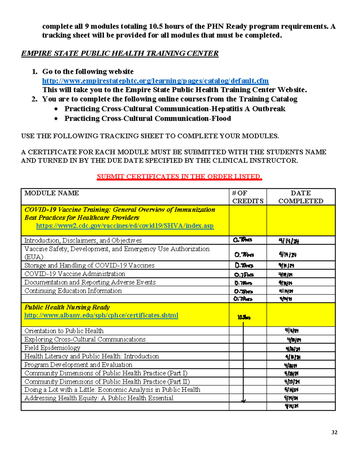 NURS4227+CHN+Syllabus+Spring+2024+%281%29 - 32 complete all 9 modules ...