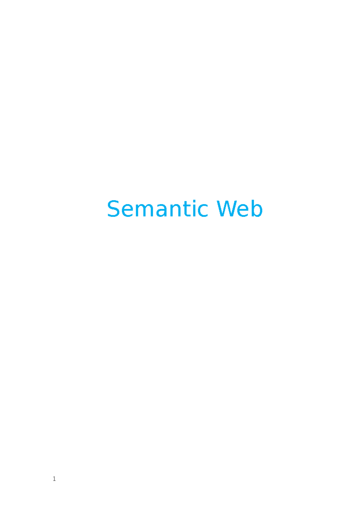 Semantic Web Tutorial 1 - Semantic Web 1 Download And Install Protégé ...