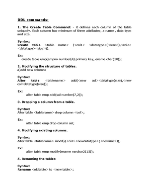 1 SQL - Database Management Systems - Structured Query Language SQL ... image.