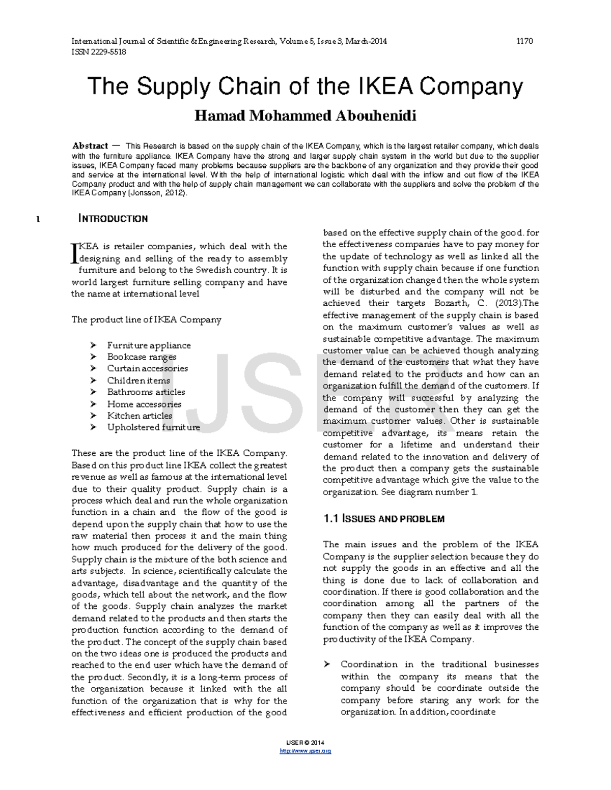 The Supply Chain of the IKEA Company - IKEA Company have the strong and ...