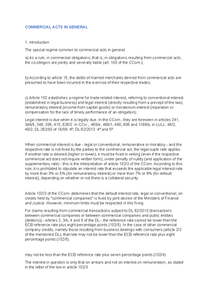 Chapter 1 Company LAW - Commercial Paper - CHAPTER 1 - THE ENTREPRENEUR ...