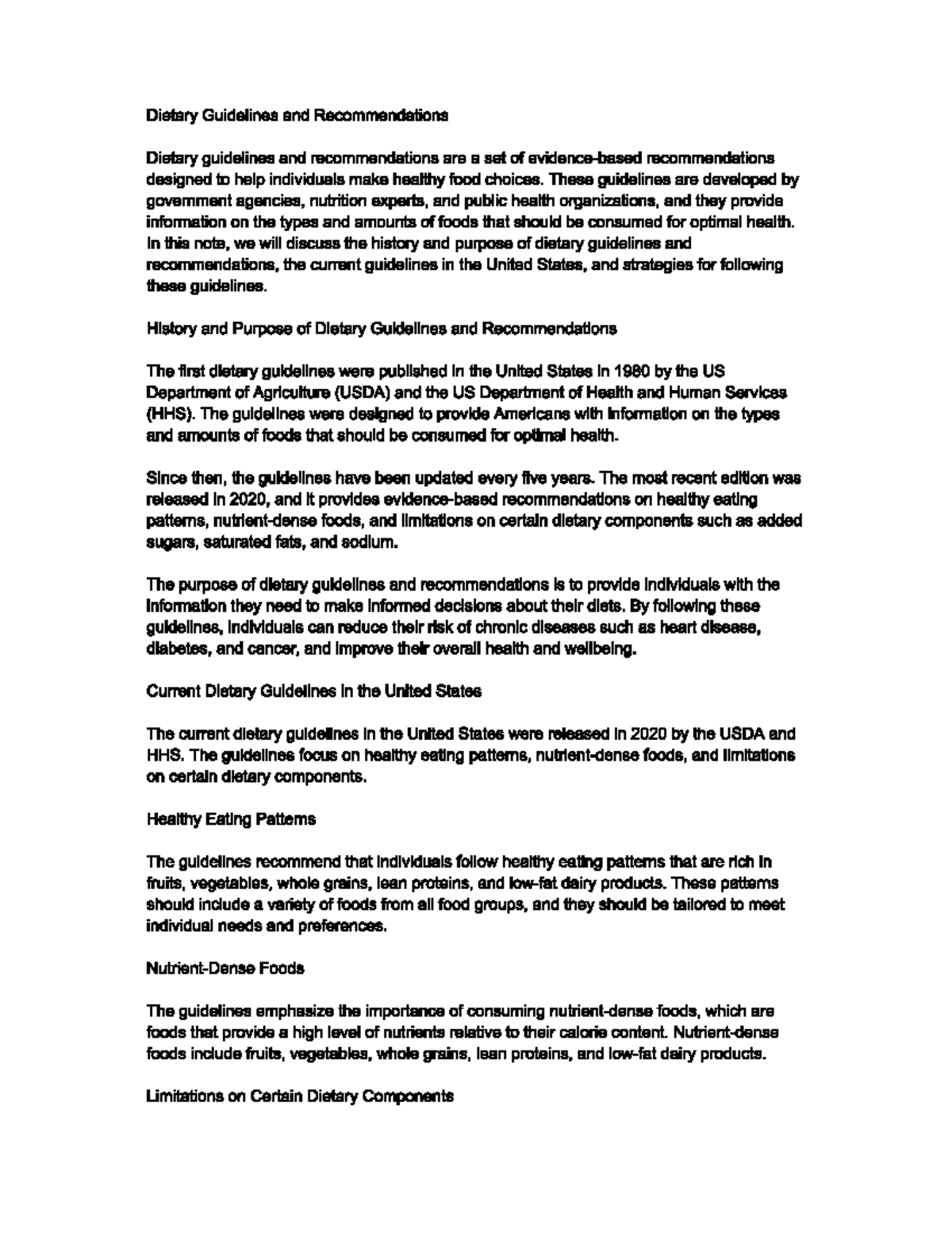 DEVELOPING NUTRITION GUIDELINES visual data 5