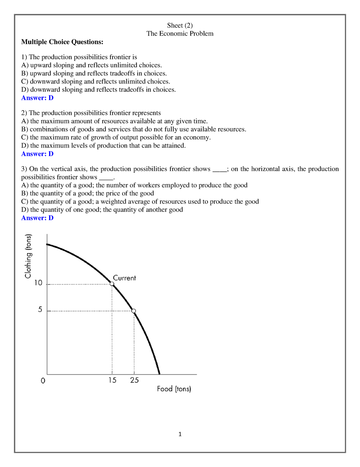 the-economic-problem-sheet-2-answers-the-economic-problem-multiple