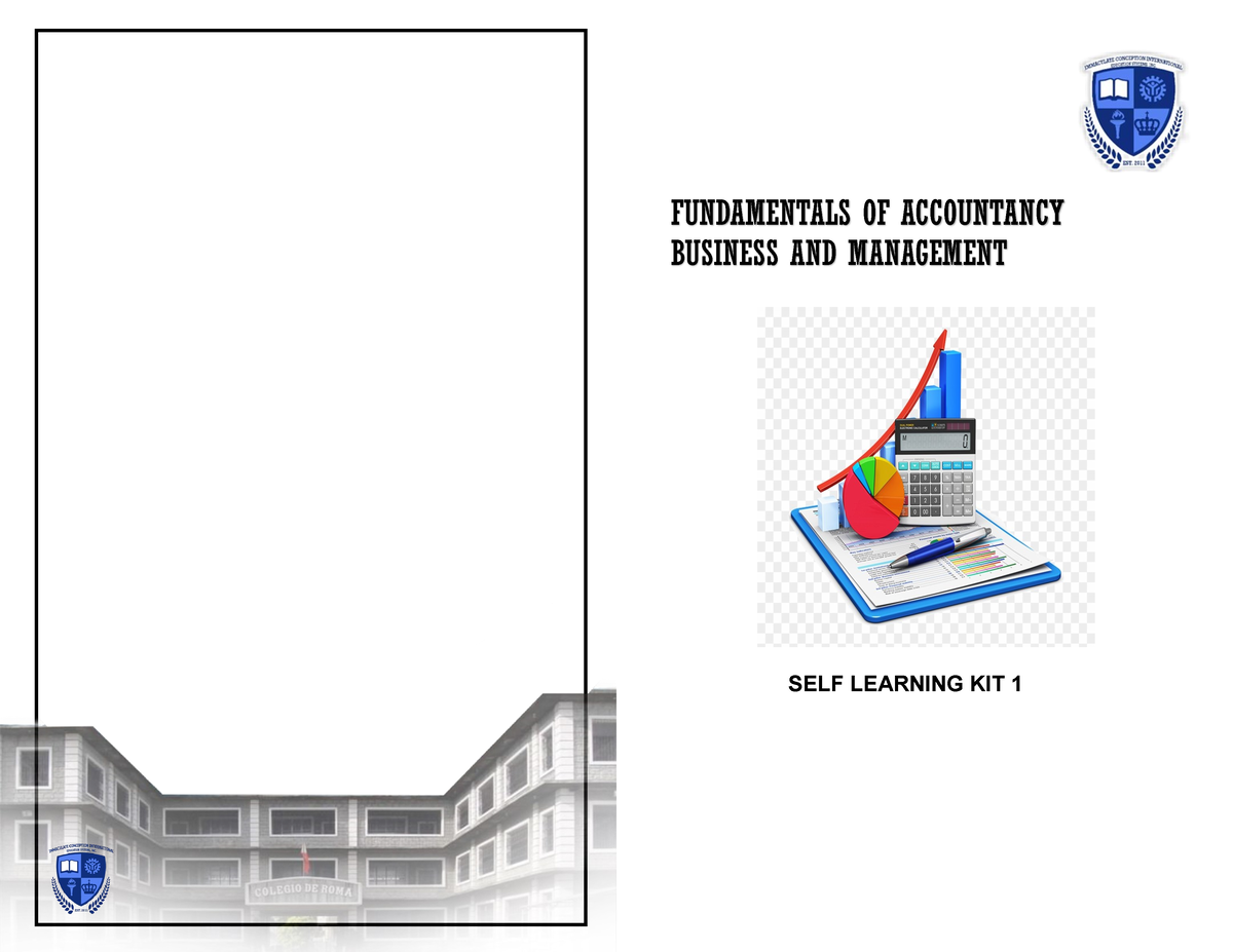 Fundamentals Of Accounting And Business Management - FUNDAMENTALS OF ...