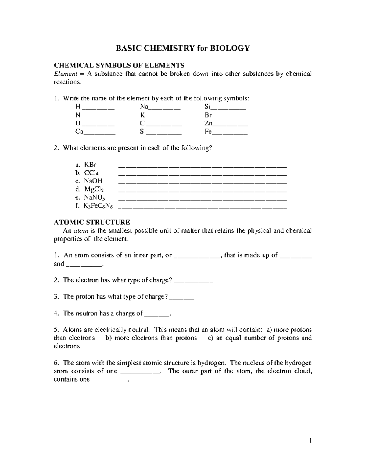 as1-chemistry-for-biology-basic-chemistry-for-biology-chemical