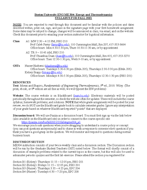 ME304 F21 Q3 solutions - Professor Duan - ENG EK424 - BU - Studocu