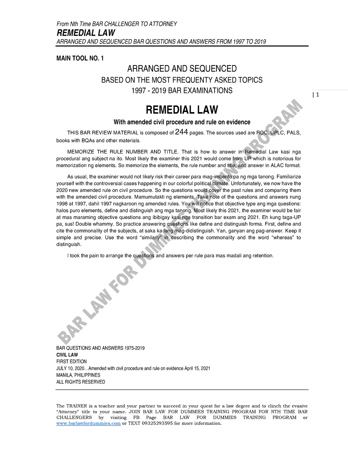 1997-2019-topical-bqas-remedial-law-remedial-law-arranged-and